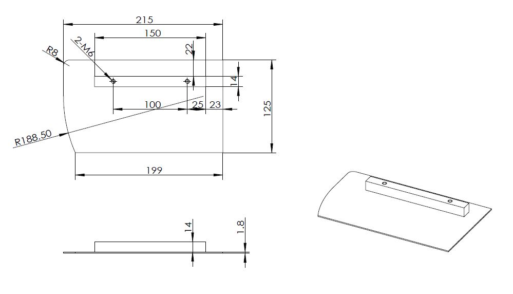 Лопасти для  TSS DMR600 (к-т из 4 лопастей) акция