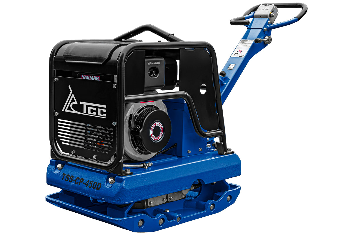 Виброплита реверсивная TSS-CP-450D (гидравлический привод, электростарт, АКБ)